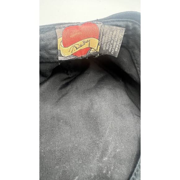 Ed Hardy Stewed Screwed Tattooed Dempsy Flat‎ Hat Pinup Girl One Size Adult Y2K - Picture 5 of 8